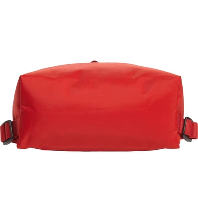 Shop Longchamp Le Pliage Club Backpack - Red In Vermillion