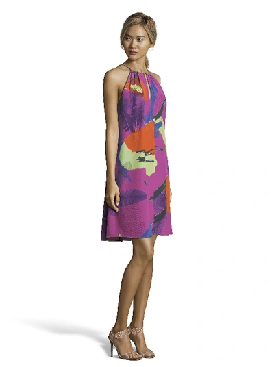 Shop Robert Graham Women's Melrose Silk Dress Size: Xl By  In Multicolor