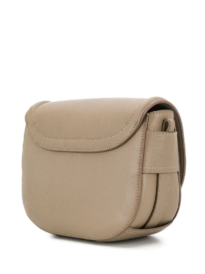 Shop See By Chloé Mara Medium Shoulder Bag In Grey