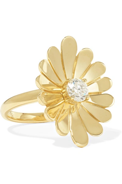 Shop Anita Ko 18-karat Gold Diamond Ring
