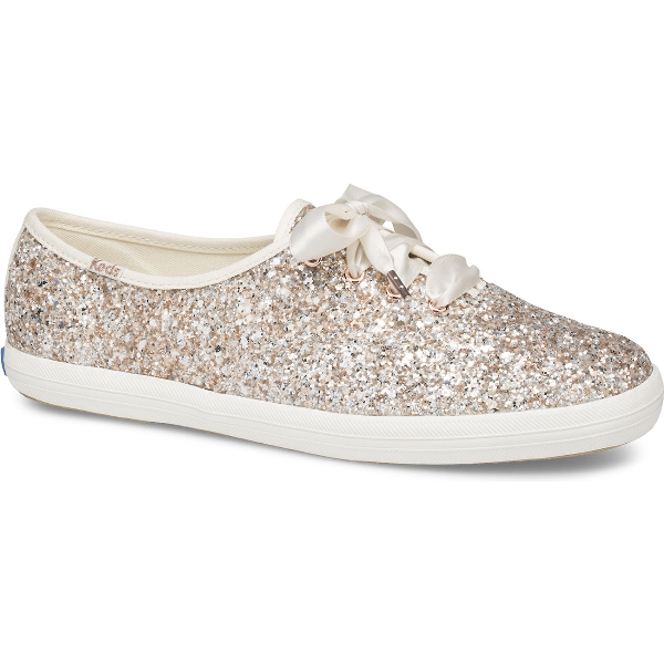 kate spade rose gold keds