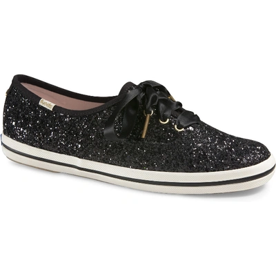 Shop Keds X Kate Spade New York Champion Glitter In Black Glitter