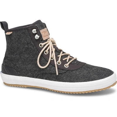 Shop Keds Scout Boot Felt In Charcoal