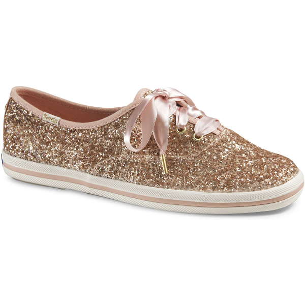 gold glitter keds