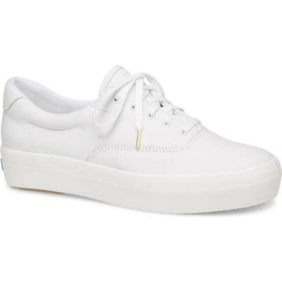 Shop Keds Rise Leather In White