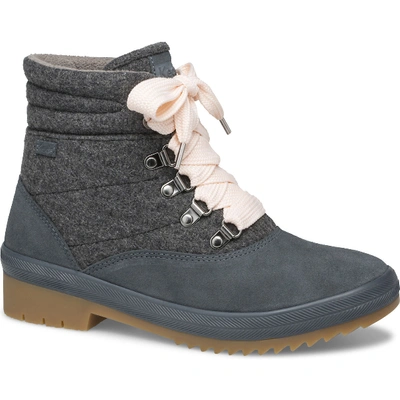 Shop Keds Camp Water-resistant Boot W/ Thinsulate™ In Blue Grey