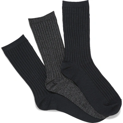 Shop Keds 3 Pk Boot Socks In Black