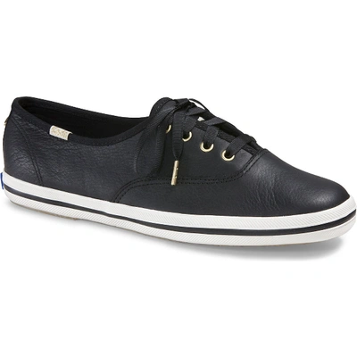 Keds X Kate Spade New York Champion Metallic Kid Suede In Black | ModeSens