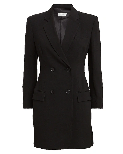 Shop A.l.c Friedman Blazer Dress In Black