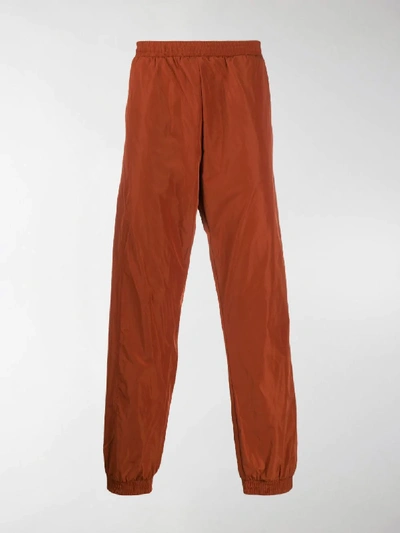 Shop A-cold-wall* * Overlock Nylon Track Pants In Orange