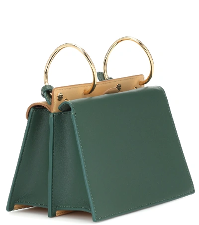 Shop Danse Lente Phoebe Bis Leather Shoulder Bag In Green