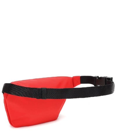 Shop Balenciaga Wheel S Belt Bag In Red