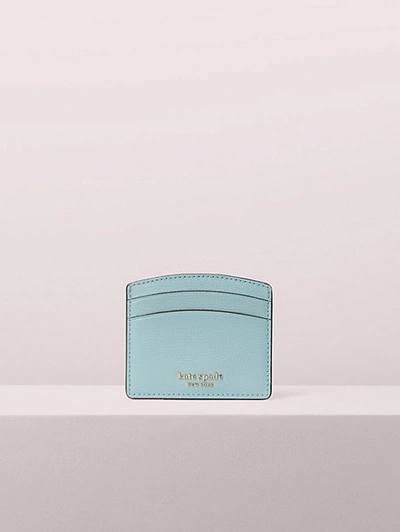 Shop Kate Spade Sylvia Cardholder In Frosted Spearmint