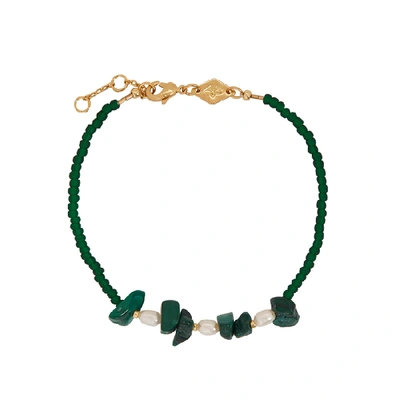Shop Anni Lu Emmanuelle 18kt Gold-plated Bracelet