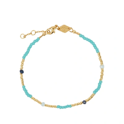 Shop Anni Lu Clemence 18kt Gold-plated Bracelet