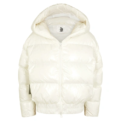 Shop Bacon Cloud White Quilted Shell Jacket