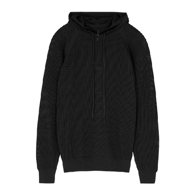 Shop Adam Selman Sport Black Mesh Sweatshirt