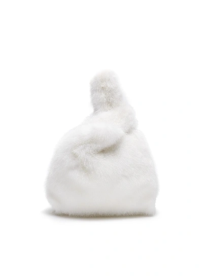 Shop Simonetta Ravizza 'furrissima Baby' Mink Fur Sac Bag In White