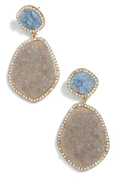 Shop Baublebar Vina Drop Earrings In Grey