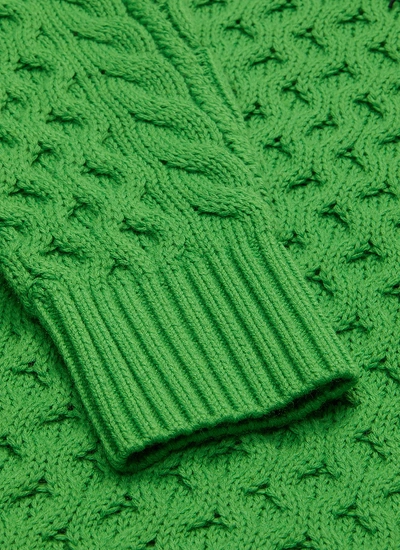 Shop Rag & Bone 'aran' Merino Wool-blend Cable Knit Sweater