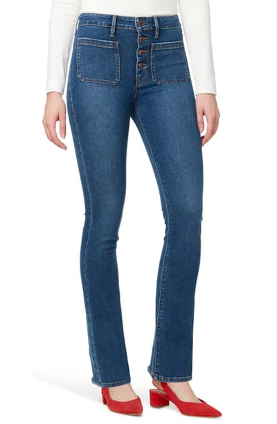 Shop Sanctuary High Waist Demi Boot Cut Jeans In Linden