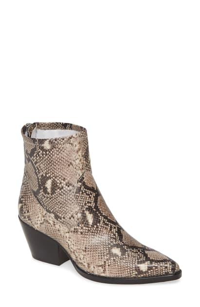 western booties white