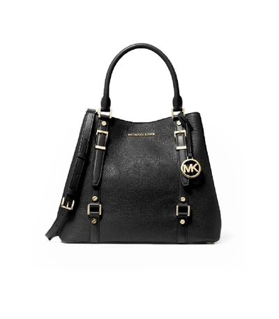 Shop Michael Kors Bedford Legacy Black Large Shopping Bag