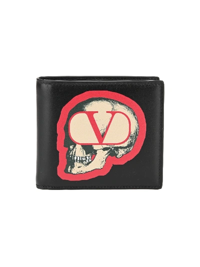 Shop Valentino Undercover Wallet In Black