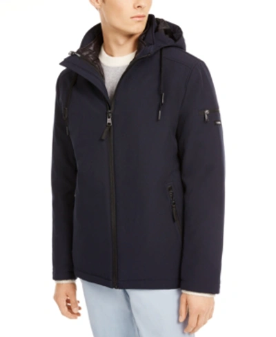 Calvin Klein Men's Soft Shell 3-in-1 Systems Jacket In Rich Indigo |  ModeSens
