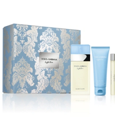 Shop Dolce & Gabbana 3-pc. Light Blue Gift Set