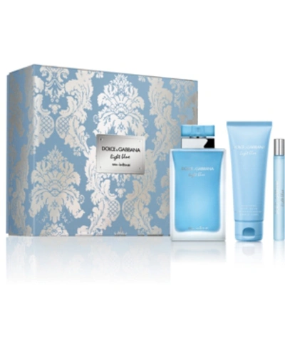 Shop Dolce & Gabbana 3-pc. Light Blue Eau Intense Gift Set