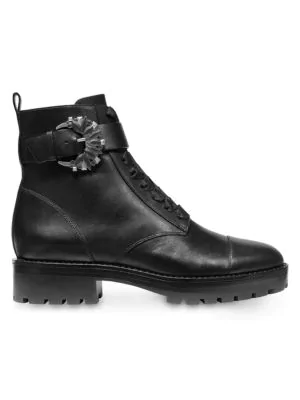michael kors combat boots