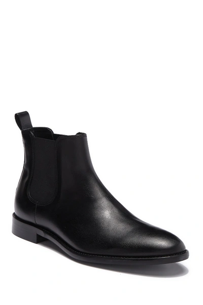 Shop Gordon Rush Russell Mid Chelsea Boot In Black