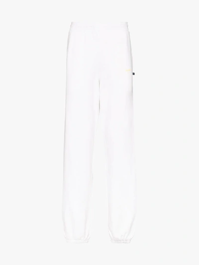 Shop Off-white Arrow Logo Slim Fit Sweatpants