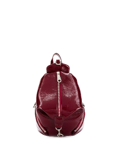 Shop Rebecca Minkoff Zaino Mini Julian Backpack In Red