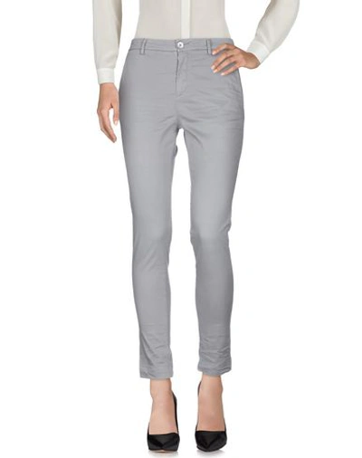 Shop Aglini Casual Pants In Grey