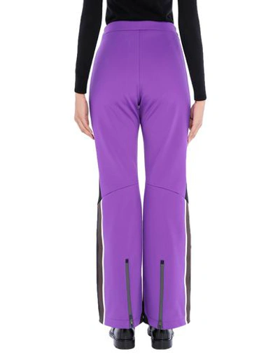 Shop Fendi Flared Pant In Purple
