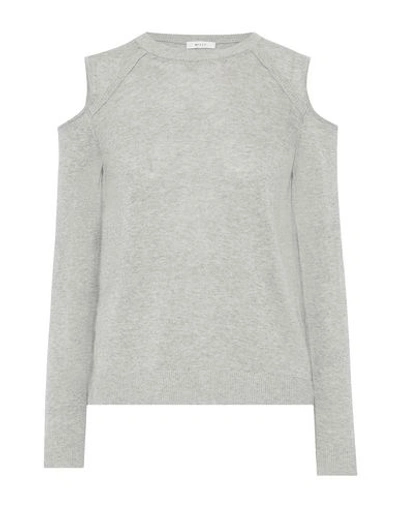 Shop Milly Sweater In Light Grey