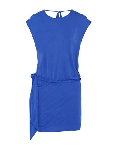 Shop Haute Hippie Short Dress In Blue