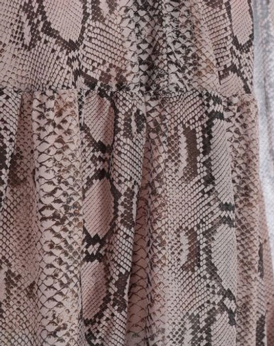 Shop Stella Mccartney Long Dresses In Dove Grey