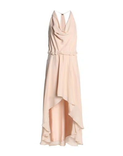 Shop Haute Hippie Midi Dresses In Blush