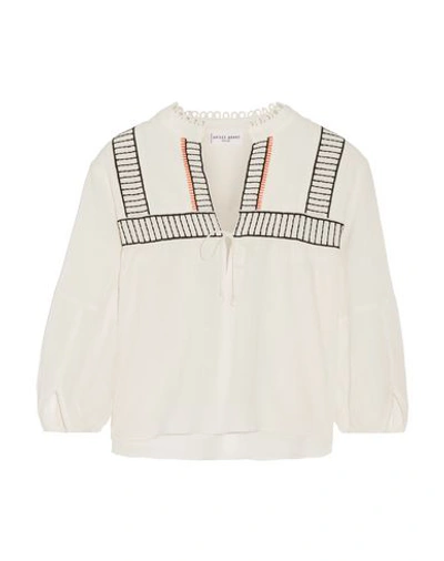 Shop Apiece Apart Blouse In Ivory