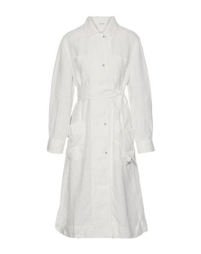 Shop Tomas Maier Full-length Jacket In White