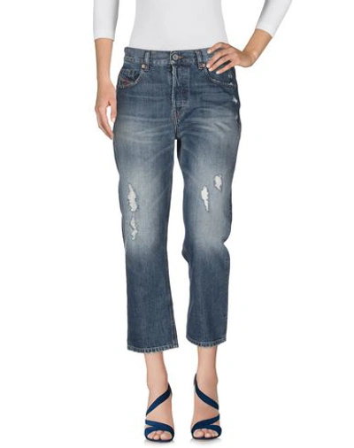 Diesel Denim Pants In Blue