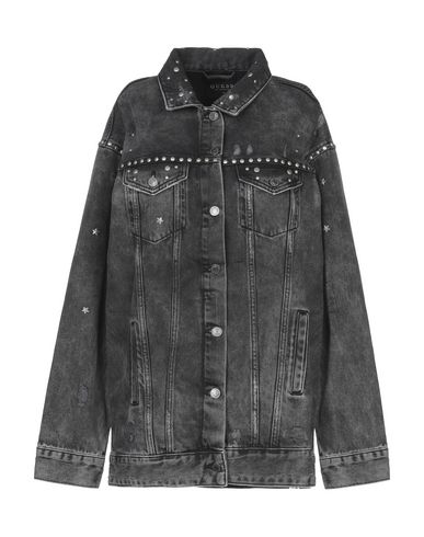 black guess denim jacket