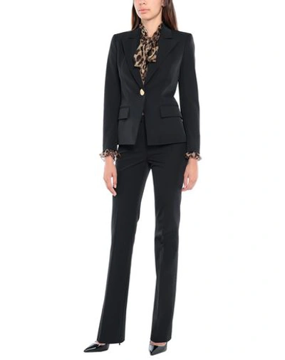 Shop Versace Suit In Black