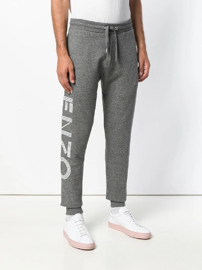 Shop Kenzo Cotton Sweatpant In Grey