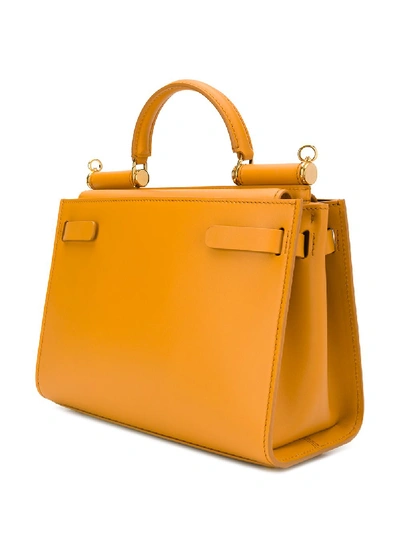 Shop Dolce & Gabbana Leather Shopping Bag