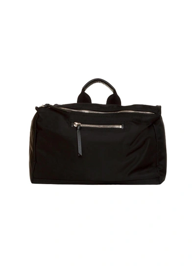 Shop Givenchy Pandora Messenger Bag In Nylon In Black In Nero
