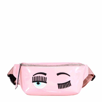 Shop Chiara Ferragni Belt Bag In Pink